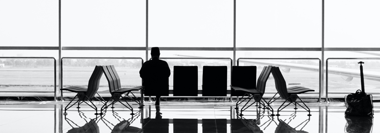 Waiting for a flight